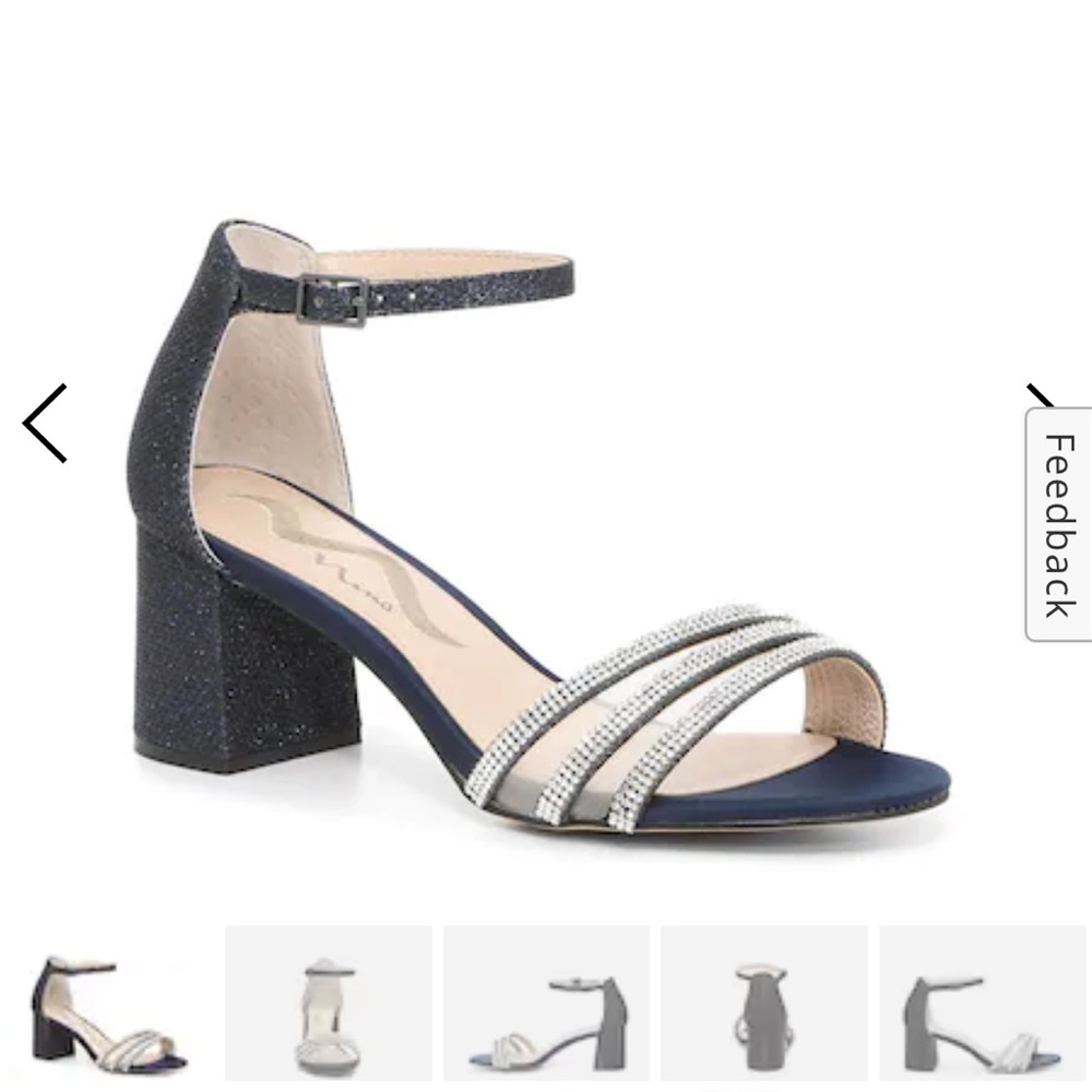 Navy blue heels